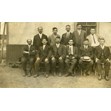 West Toronto School Committee, ca. 1915. Ontario Jewish Archives, Blankenstein Family Heritage Centre, fonds 89, series 1, file 3, item 1.|Photograph of Principal Isaac Matenko (in the middle of the top row) with members of the West Toronto School Committee for the Junction Peretz school.